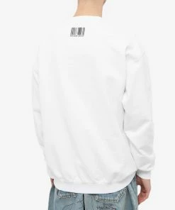 VTMNTS Barcode Crew Sweat 7 VTMNTS Barcode Crew Sweat -Outlet Sweaters Store 17 11 2022 EC VL14CW100W 8 1