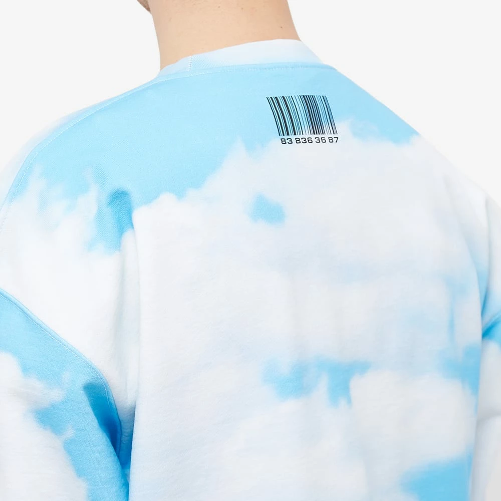 VTMNTS Sky Print Barcode Sweat 5 VTMNTS Sky Print Barcode Sweat - Image 5