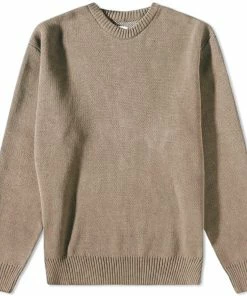 Dancer Elbow Logo Crew Knit