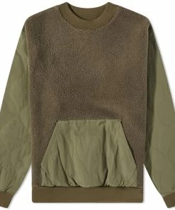 Uniform Experiment Mixed Fleece Crew Sweat