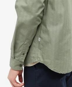 Wood Wood Avenir Herringbone Shirt -Outlet Sweaters Store 17 12 2022 WO 12245311 5276 8002 9 1