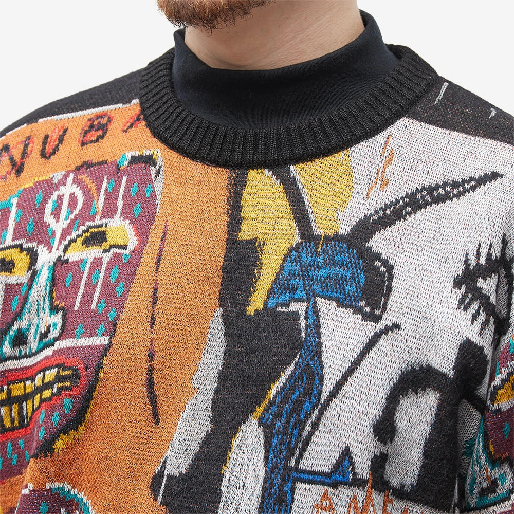 Wacko Maria Jean-Michel Basquiat Crew Knit 5 Wacko Maria Jean-Michel Basquiat Crew Knit - Image 5