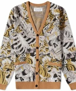 Wacko Maria X Time Lehi Type 2 Jacquard Cardigan