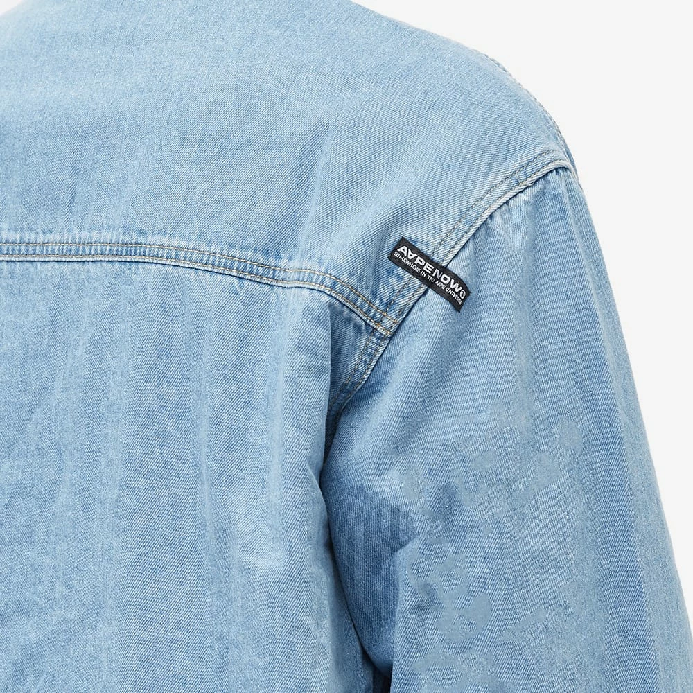 AAPE By A Bathing Ape AAPE AAPE Now Denim Shirt 5 AAPE By A Bathing Ape AAPE AAPE Now Denim Shirt - Image 5