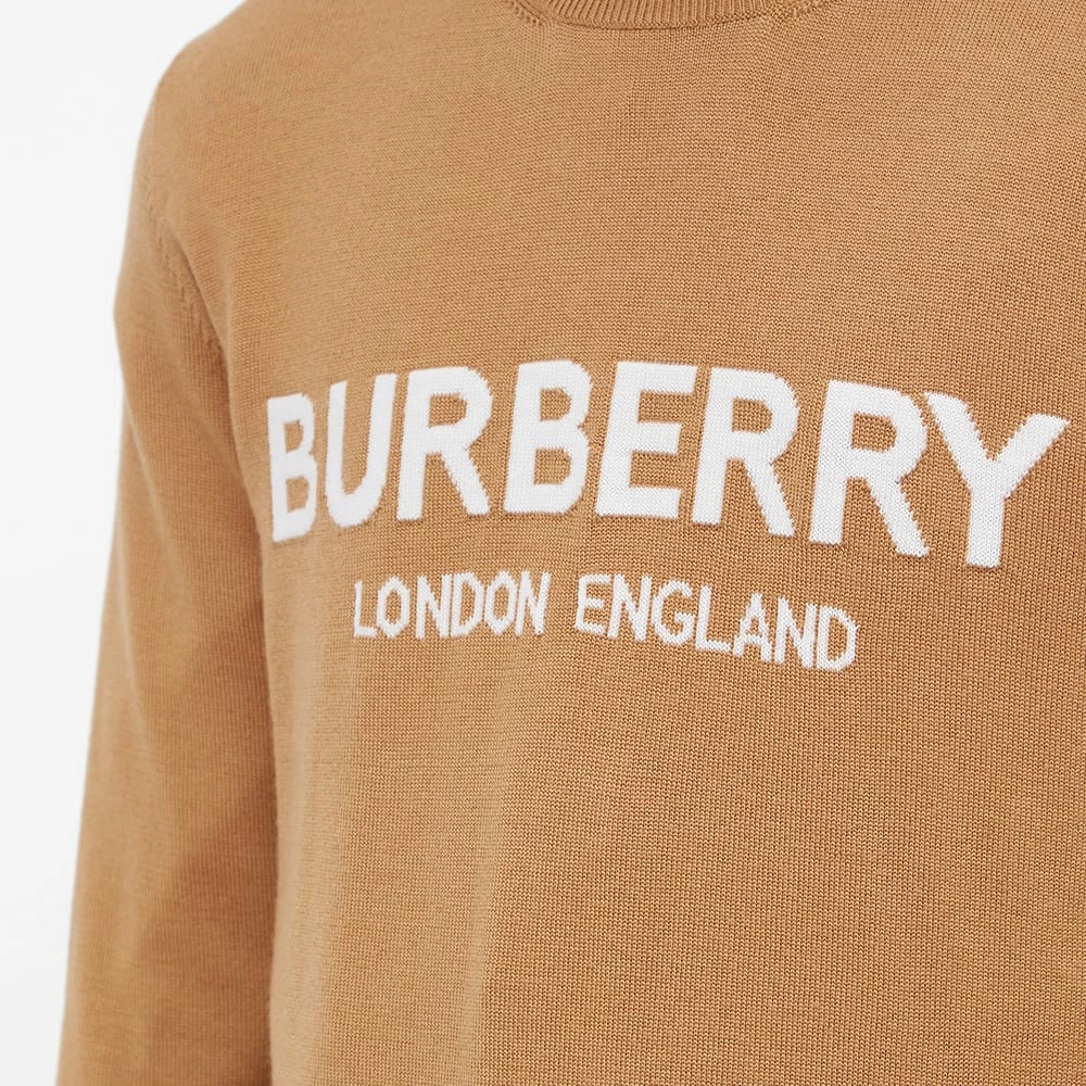 Burberry Fennel Logo Intarsia Knit 5 Burberry Fennel Logo Intarsia Knit - Image 5