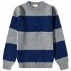 Country Of Origin Eskimo Fleece Stripe Crew Knit