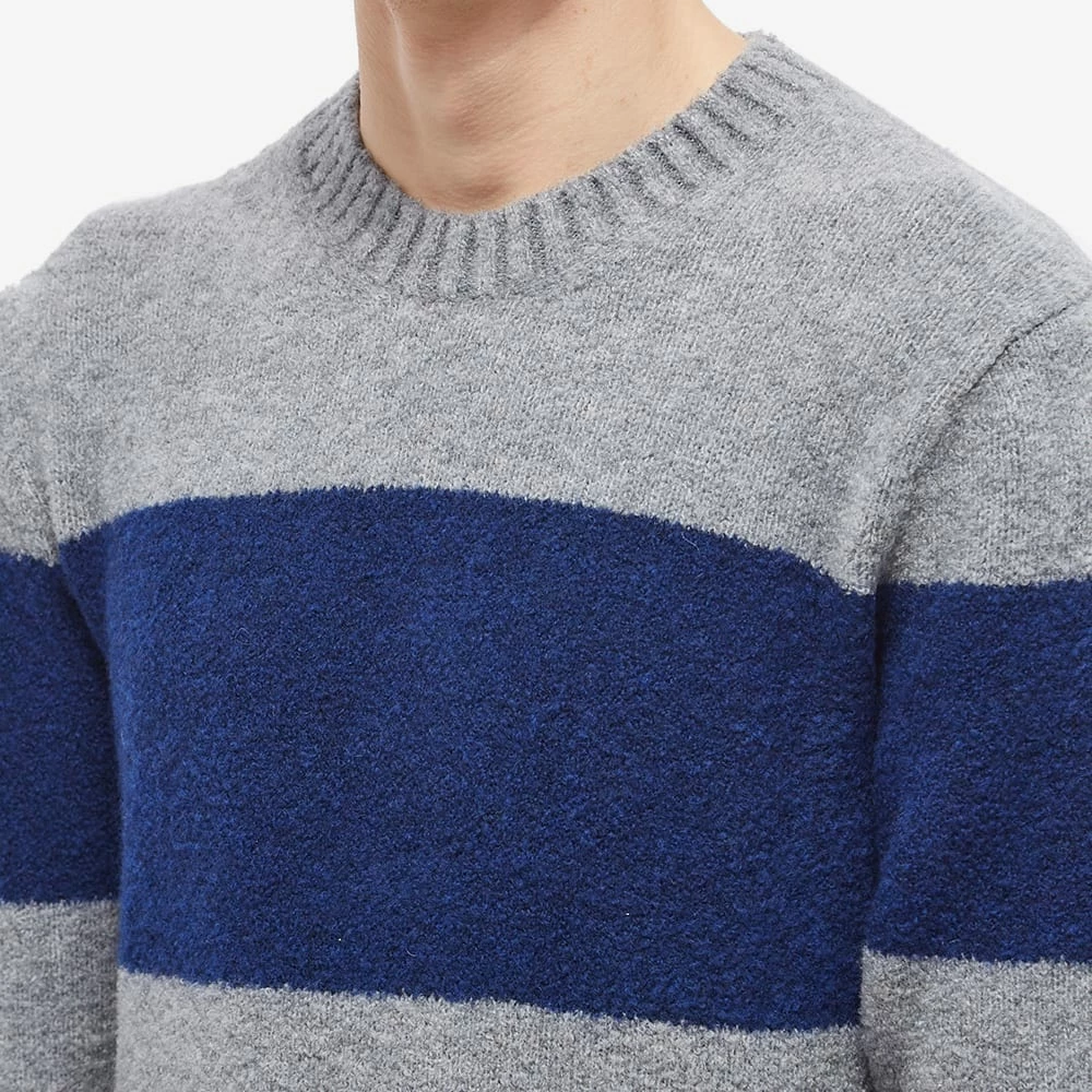 Country Of Origin Eskimo Fleece Stripe Crew Knit 5 Country Of Origin Eskimo Fleece Stripe Crew Knit - Image 5