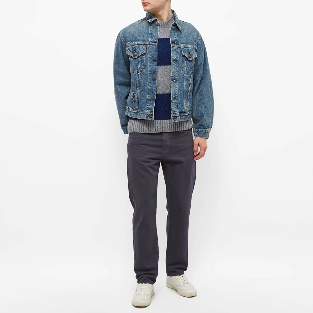 Country Of Origin Eskimo Fleece Stripe Crew Knit 4 Country Of Origin Eskimo Fleece Stripe Crew Knit - Image 4