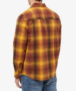 Wood Wood Avenir Gradient Check Overshirt -Outlet Sweaters Store 18 10 2022 ml 12235314 5057 2005 8