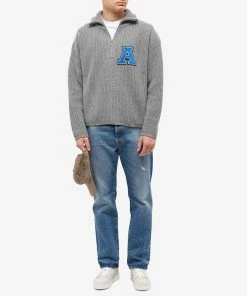 Axel Arigato Team Half Zip Sweater -Outlet Sweaters Store 19 01 2023 SI A0418001 m9 1