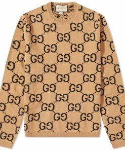 Gucci Jumbo GG Crew Neck Knit