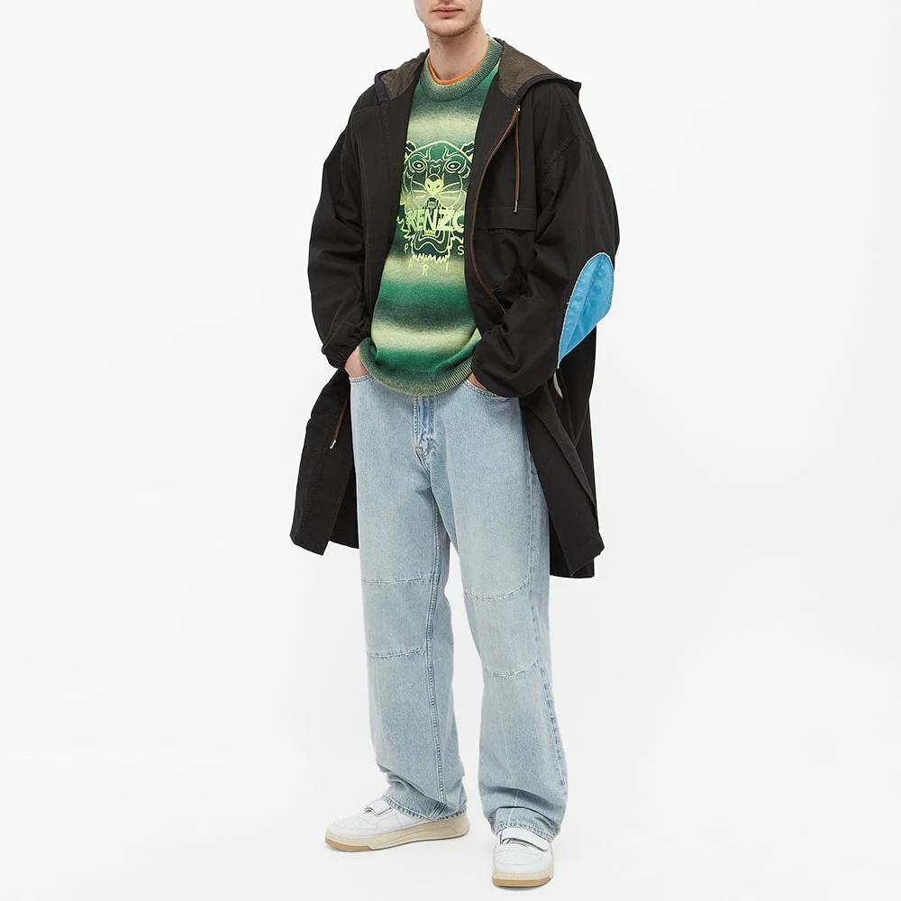 Kenzo Neon Tiger Crew Knit 5 Kenzo Neon Tiger Crew Knit - Image 5
