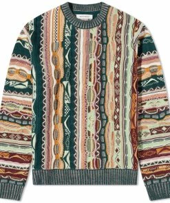 Wood Wood Beckett Coogi Knit Jumper