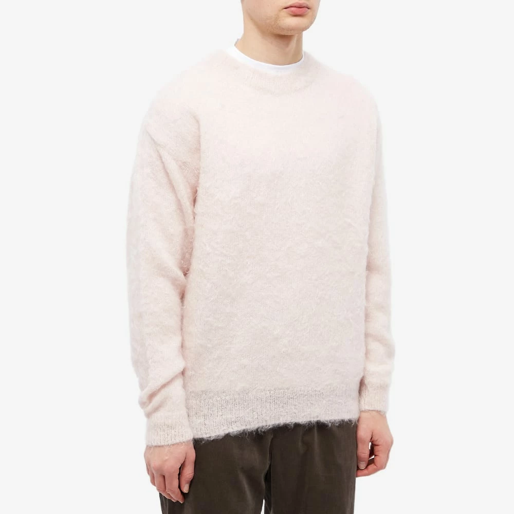 Auralee Brushed Mohair Crew Knit 2 Auralee Brushed Mohair Crew Knit - Image 2