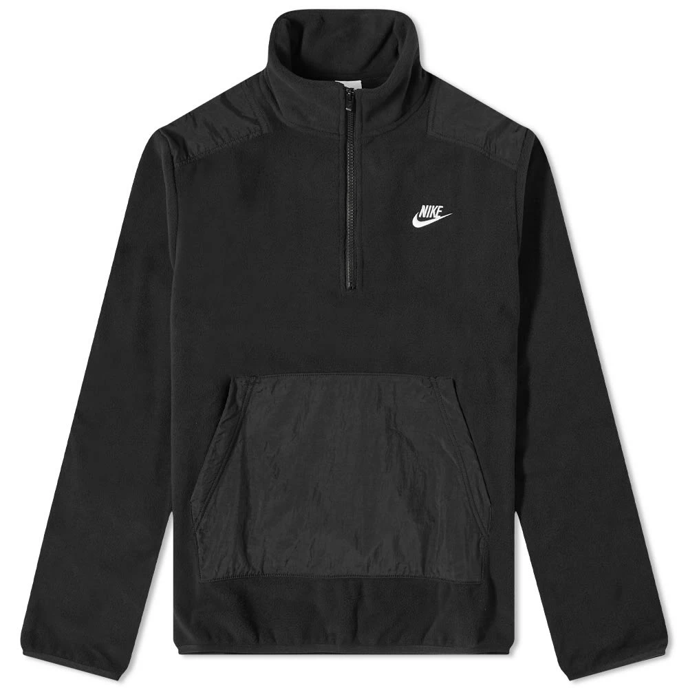 Nike Apparel Nike Winter Fleece Quarter Zip Top 1 Nike Apparel Nike Winter Fleece Quarter Zip Top