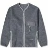 And Wander Wool Fleece Cardigan