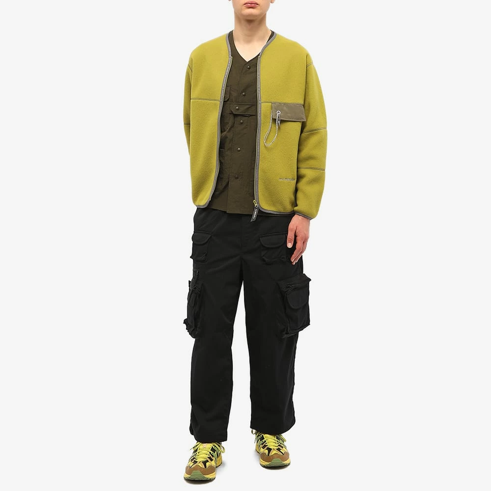 And Wander Wool Fleece Cardigan 4 And Wander Wool Fleece Cardigan - Image 4