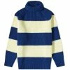 Sunnei Broad Stripe Roll Neck Knit
