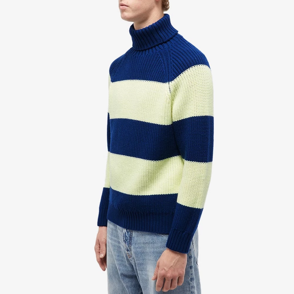 Sunnei Broad Stripe Roll Neck Knit 2 Sunnei Broad Stripe Roll Neck Knit - Image 2