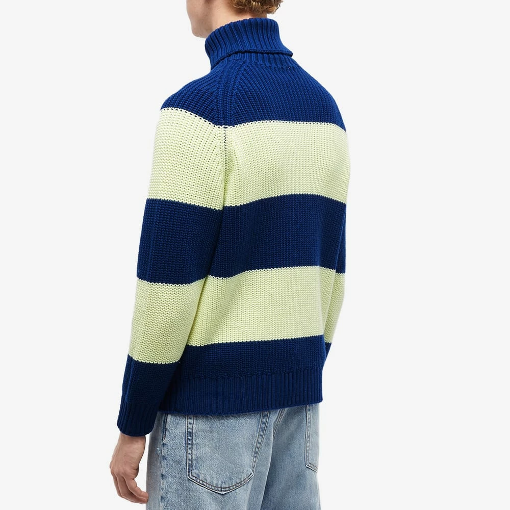 Sunnei Broad Stripe Roll Neck Knit 3 Sunnei Broad Stripe Roll Neck Knit - Image 3