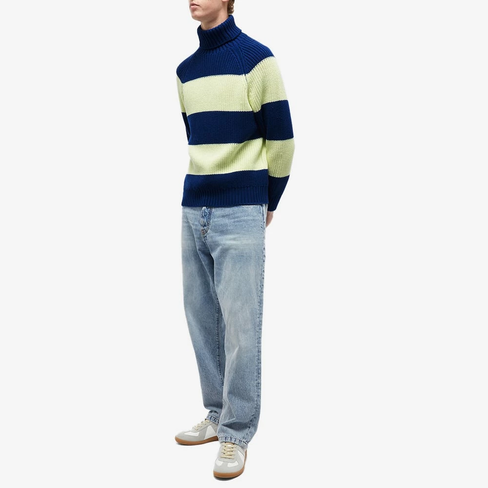 Sunnei Broad Stripe Roll Neck Knit 4 Sunnei Broad Stripe Roll Neck Knit - Image 4