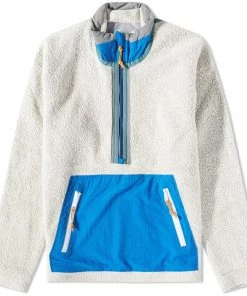 F/CE. Recycled Wool Boa Fleece Popover