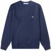 Maison Kitsune Maison Kitsuné Tricolor Fox Patch Classic Knit