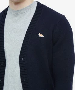 Maison Kitsune Baby Fox Patch Cosy Cardigan -Outlet Sweaters Store 19 12 2022 MN HM00501KT1006 P480 10 1
