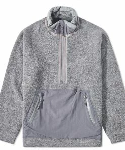 F/CE. Recycled Wool Boa Fleece Popover