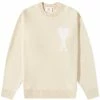 AMI Tonal Large A Heart Crew Knit