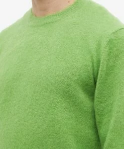 Comme Des Garçons Homme Plus Brushed Mohair Crew Knit -Outlet Sweaters Store 20 09 2022 jd pj n006 3 10