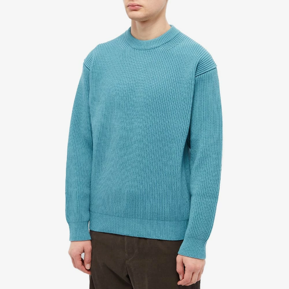 Auralee Rib Crew Knit 2 Auralee Rib Crew Knit - Image 2