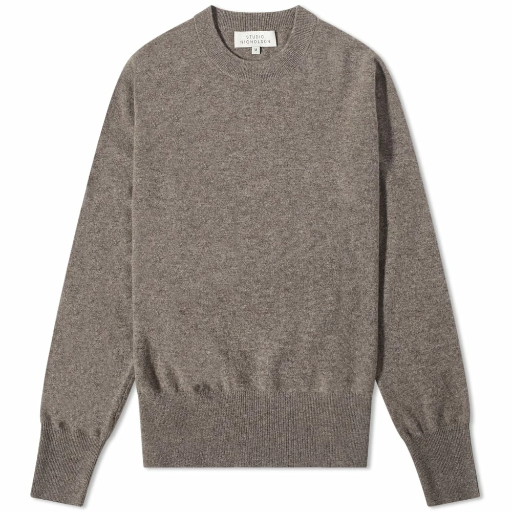 Studio Nicholson Vann 12 Gauge Crew Knit 1 Studio Nicholson Vann 12 Gauge Crew Knit
