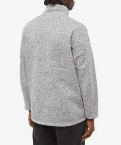 NANGA Polartec Fleece Zip Jacket -Outlet Sweaters Store 20 12 2022 JA N1PZGR 8 1