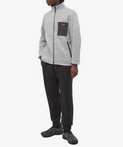 NANGA Polartec Fleece Zip Jacket -Outlet Sweaters Store 20 12 2022 JA N1PZGR m9 1