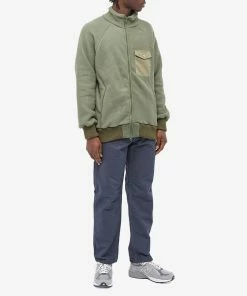 Battenwear Warm Up Fleece Jacket -Outlet Sweaters Store 20 12 2022 JB 201 01 OLV m4 1