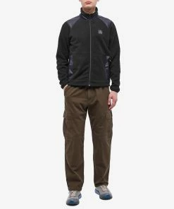 Ostrya Surplus Fleece Jacket -Outlet Sweaters Store 20 12 2022 NS 6AB001 BLK m9 1