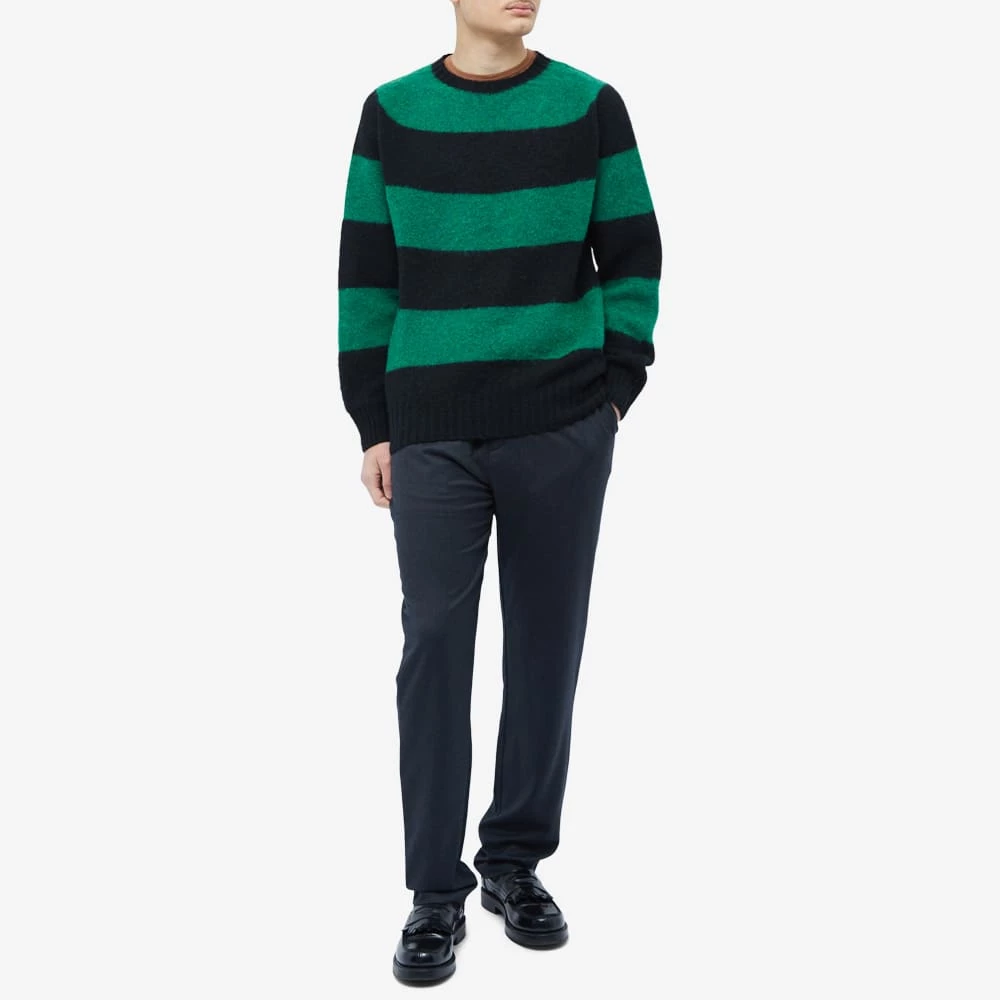 YMC Suedehead Stripe Crew Knit 4 YMC Suedehead Stripe Crew Knit - Image 4