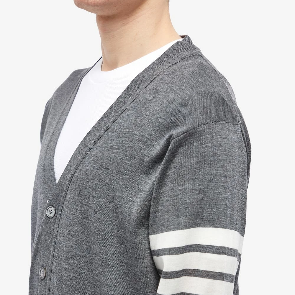 Thom Browne Classic Merino Cardigan 5 Thom Browne Classic Merino Cardigan - Image 5