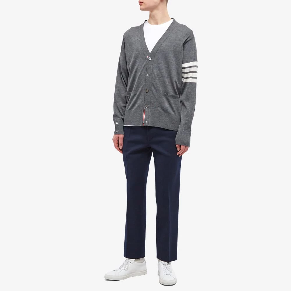 Thom Browne Classic Merino Cardigan 4 Thom Browne Classic Merino Cardigan - Image 4