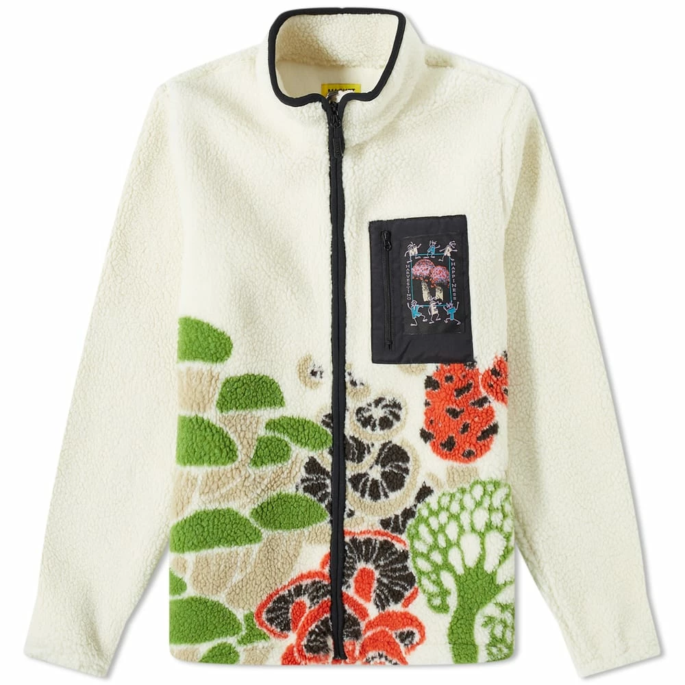 MARKET Mycology Sherpa Fleece Jacket 1 MARKET Mycology Sherpa Fleece Jacket