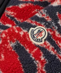 Moncler Camo Sherpa Fleece -Outlet Sweaters Store 21 01 2022 EC 8G00034 595TP 450 3 1