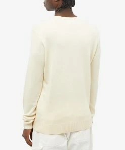 AMI Tonal Small A Heart Crew Knit 7 AMI Tonal Small A Heart Crew Knit -Outlet Sweaters Store 21 02 2023 AJ HKS001 001 709 8 1