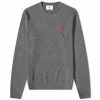 AMI Small A Heart Crew Knit
