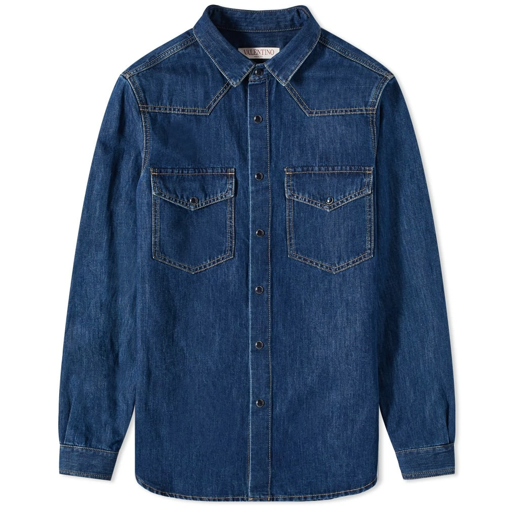Valentino Denim Shirt 1 Valentino Denim Shirt
