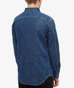 Valentino Denim Shirt 7 Valentino Denim Shirt -Outlet Sweaters Store 21 07 2022 SI 1V3DB01S8L2 558 3 1