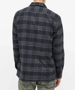 Denham Military Cannon Check Overshirt -Outlet Sweaters Store 21 10 2021 ML 01 20 10 40 041 8 1