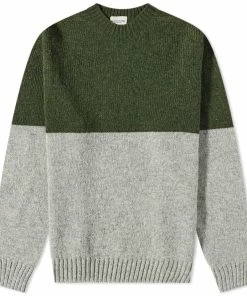 Country Of Origin Supersoft Seamless Half & Half Crew Knit