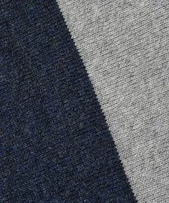 Country Of Origin Supersoft Seamless Colour Block Crew Knit -Outlet Sweaters Store 21 10 2022 JC COO 202126 GRYBR 3 1