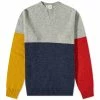 Country Of Origin Supersoft Seamless Colour Block Crew Knit